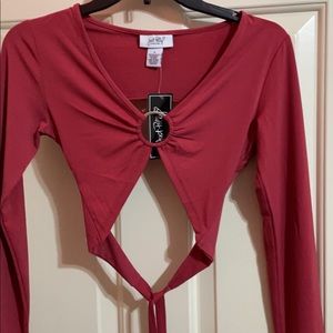 Long sleeve party top